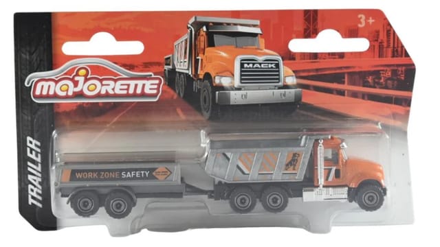 Majorette Diecast Trailer - MACK Granite