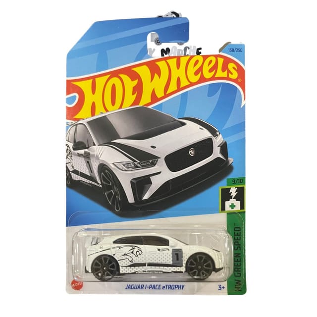 Hot Wheels HW Green Speed Jaguar I-Pace eTrophy