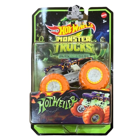 Hot Wheels Monster Trucks - Glow in the Dark - Hotweiler