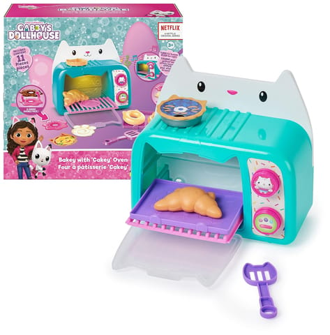 Gabby's Dollhouse, Bakey with Cakey Oven, Kitchen Toy with Lights and Sounds