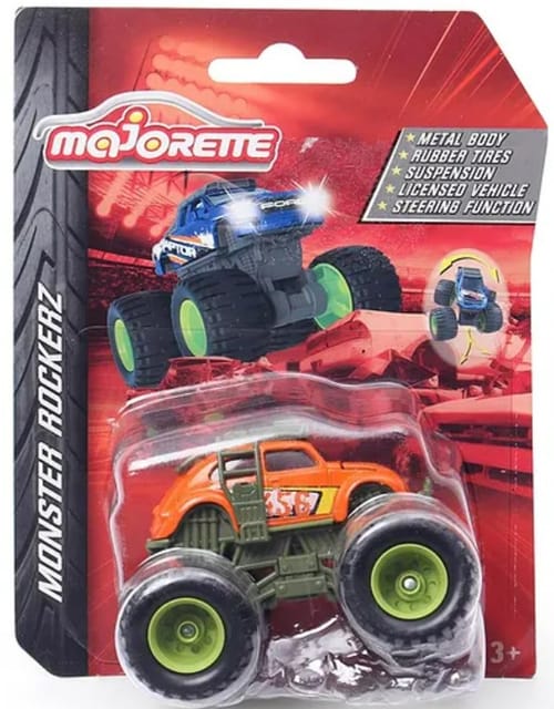 Majorette Monster Rockerz Volkswagen Beetle - Orange