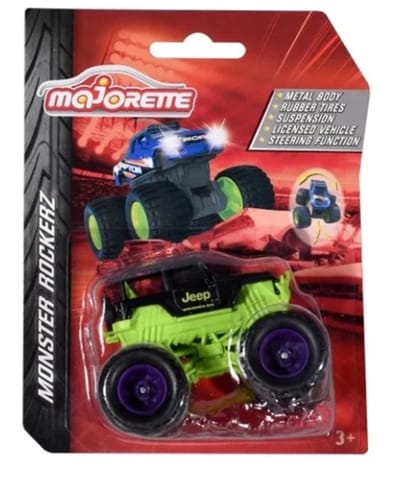 Majorette Monster Rockerz Jeep Wrangler - Black