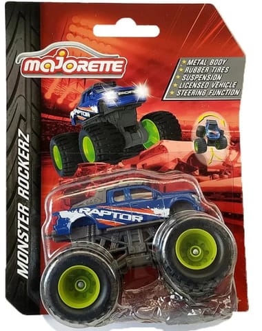 Majorette Monster Rockerz Ford Raptor - Blue