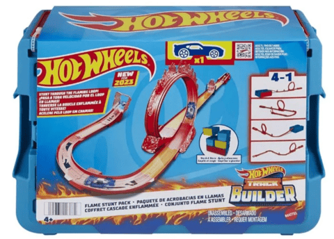Hot Wheels Track Builder - Flame Stunt Pack
