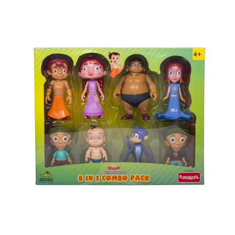 Funskool Chhota Bheem 8 in 1 Combo Pack