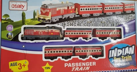 Centy Passenger Train Large - Red