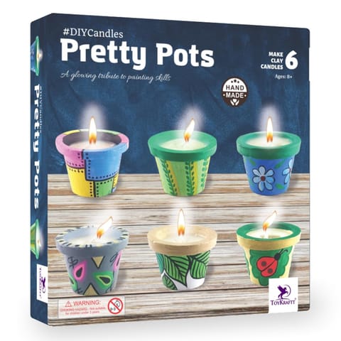 Toy Kraft Candles From Pretty Pots
