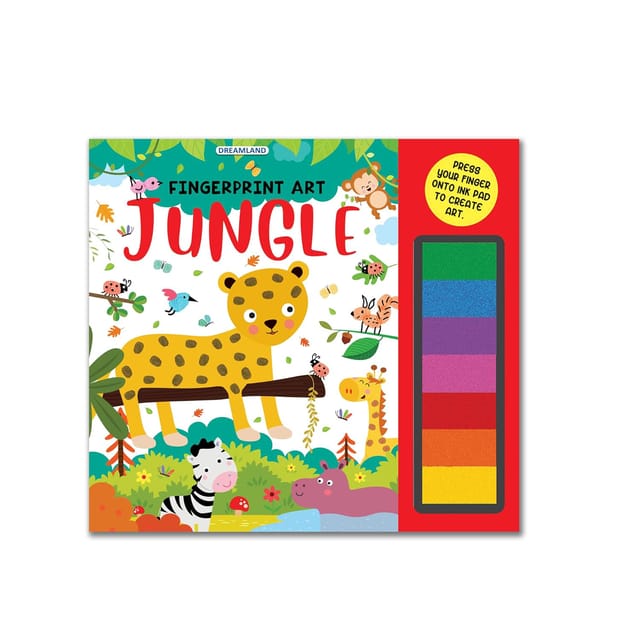 Fingerprint Art Books - Jungle