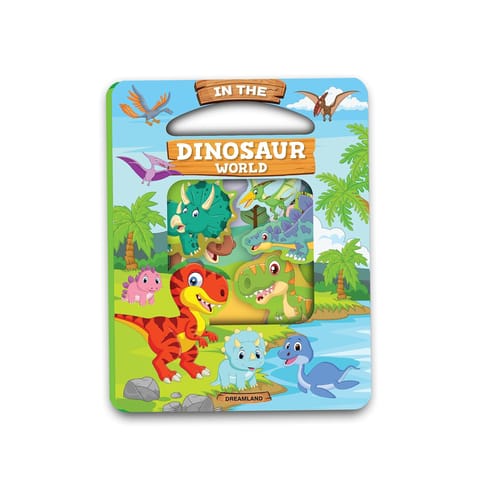 Window Cut Board Book - In the Dinosaurs World