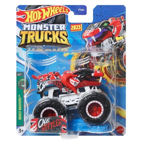 Hot Wheels Monster Trucks - Cage Rattler