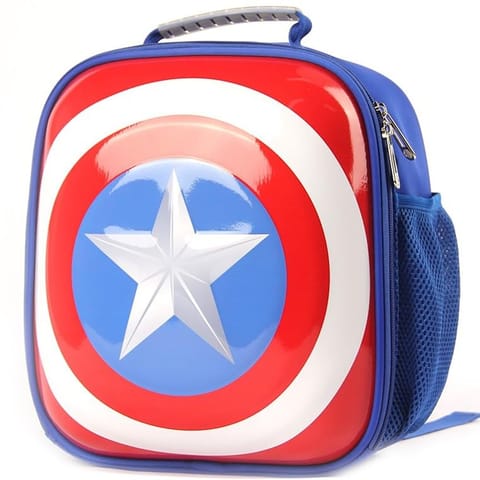Sameo Marvel Captain America Hardshell Square Backpack