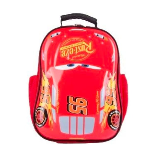 Sameo Disney Pixar Lightning Mcqueen Hardshell Square Backpack