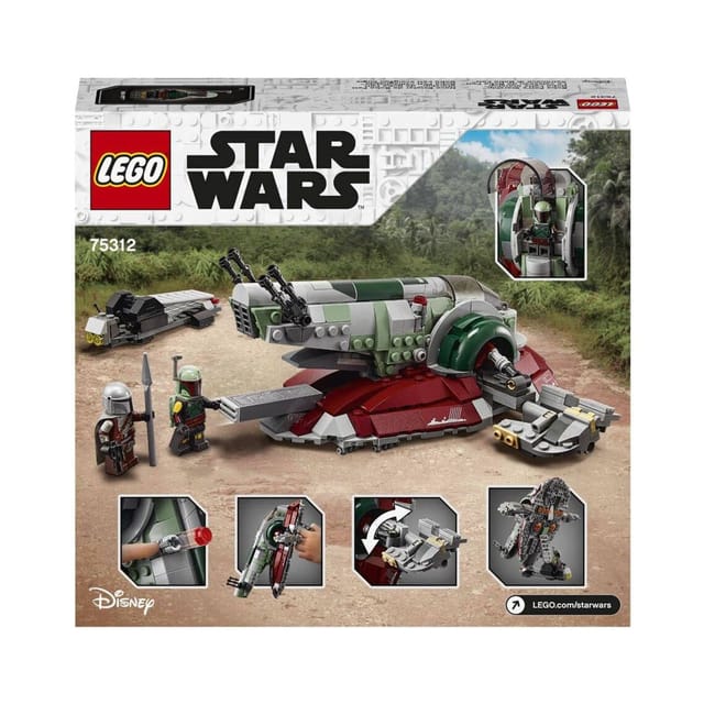 Lego Star Wars Boba Fett’s Starship 75312