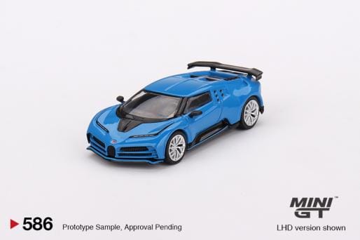 Mini GT Bugatti Centodieci Blu Bugatti