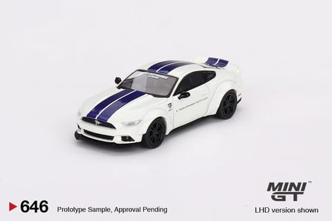 Mini GT Ford Mustang GT LB-Works White