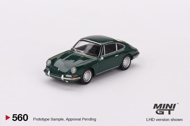 Mini GT Porsche 911 1963 Irish Green