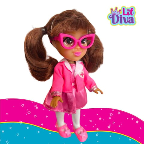 Lil Diva Doll - Doctor Cassie 6 inch