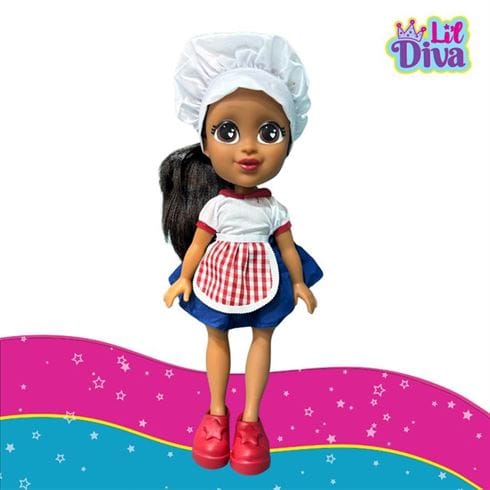 Lil Diva Doll - Chef Gabby 13 inch