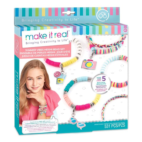 Make It Real - Summer Vibes Heishi Bead Set