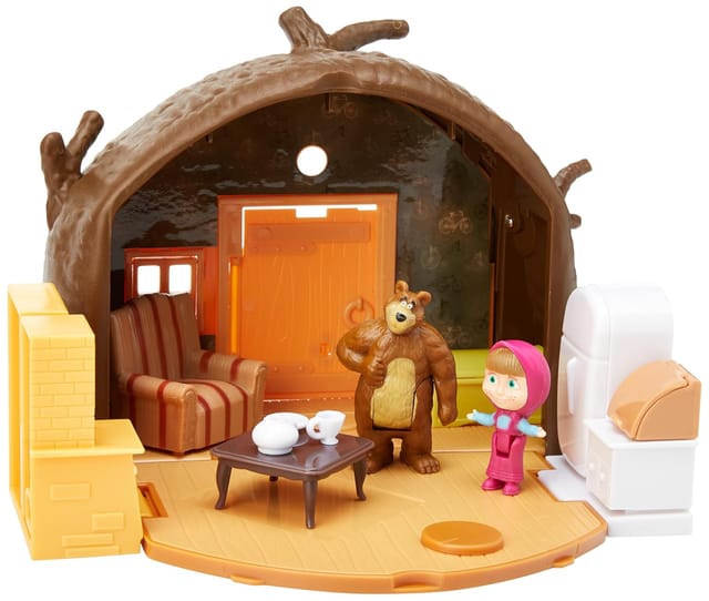 Simba Masha and The Bear Bear's House Playset