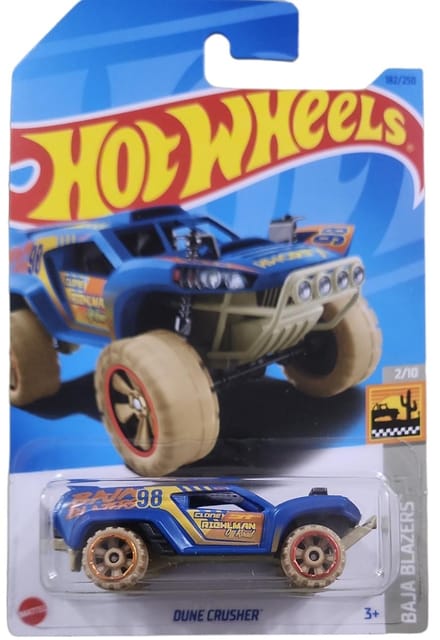 Hot Wheels Baja Blazers - Dune Crusher Blue