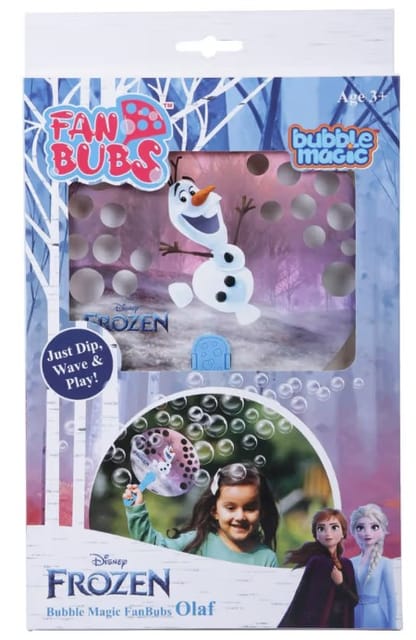 Bubble Magic Fan Bubs - Disney Olaf