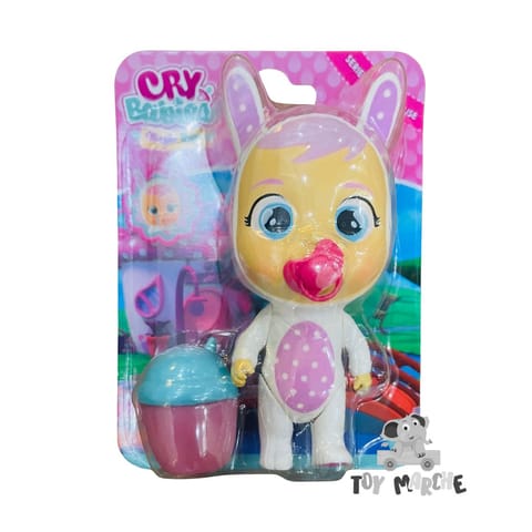 Cry Babies Magic Tears Series Bottle House Pink & White