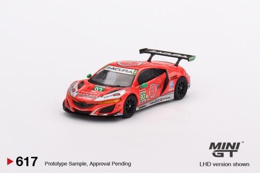 Mini GT Acura NSX GT3 EVO22 93 Racers Edge Motosport with Wtrandretti