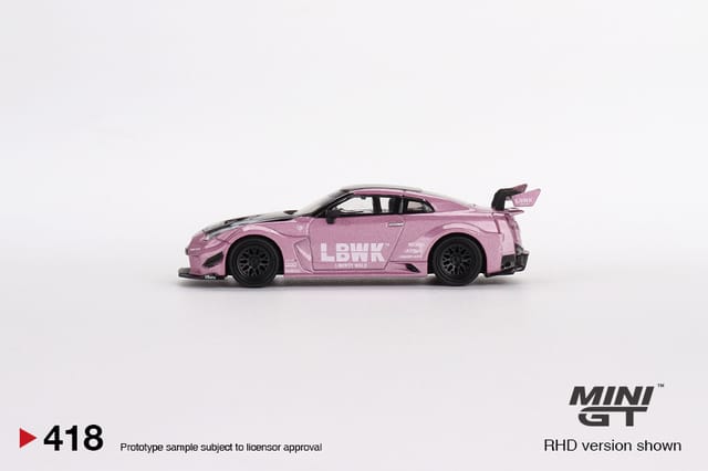 Mini GT LB Silhouette Works GT Nissan 35GT-RR - Passion Pink