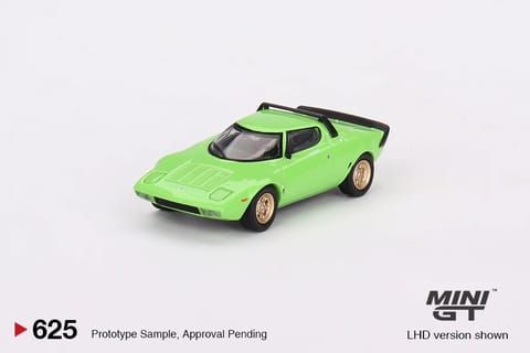 Mini GT Lancia Stratos HF Stradale - Verde Chiaro