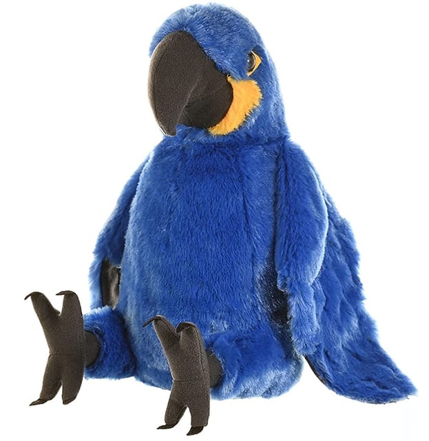 Wild Republic Cuddlekins Hyacinth Macaw 12 inch