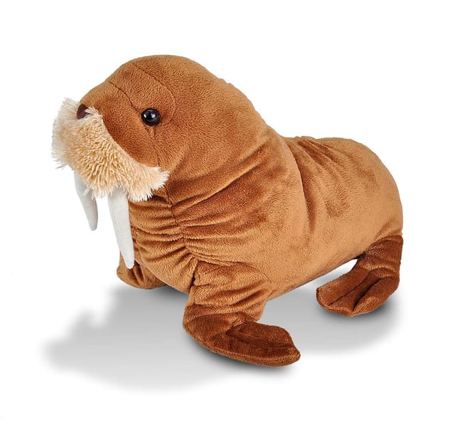 Wild Republic Cuddlekins Walrus 15 inch