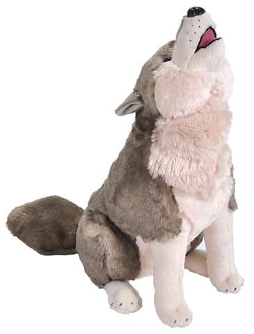 Wild Republic Cuddlekins Howling Wolf 12 inch