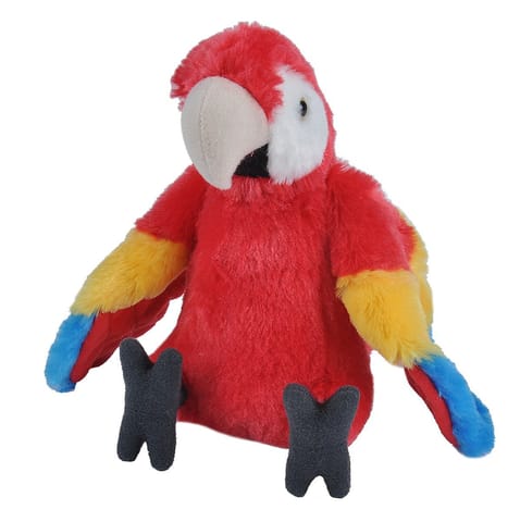 Wild Republic Cuddlekins Macaw Scarlet 12 inch