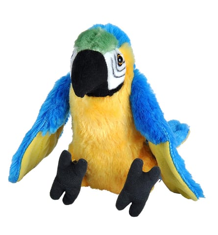 Wild Republic Cuddlekins Mini Macaw Parrot 8 inch