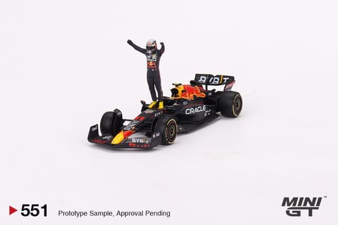 Mini GT Oracle Red Bull Racing RB18 11 Sergio Perez 2022 Monaco Prix