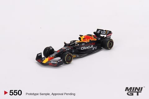 Mini GT Oracle Red Bull Racing RB18 1 Max Verstappen 2022 Monaco Gran