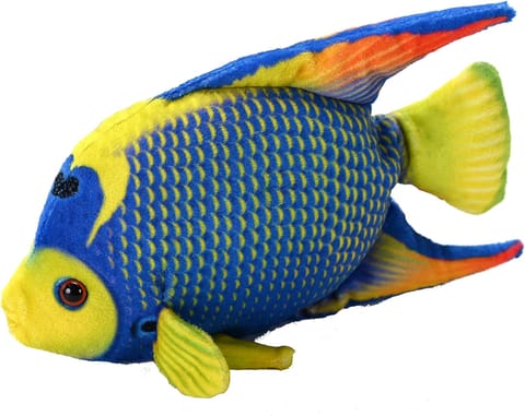 Wild Republic Coral Reef Queen Angelfish 6 inch