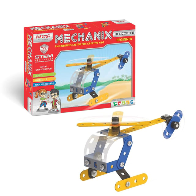 Zephyr Mechanix Beginner Construction Set - Helicopter