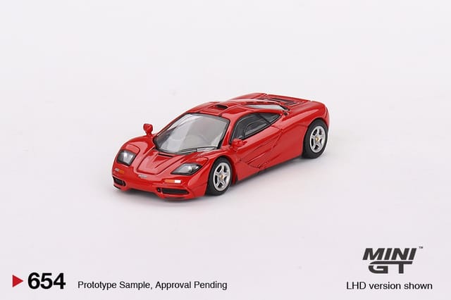 Mini GT McLaren F1 Red