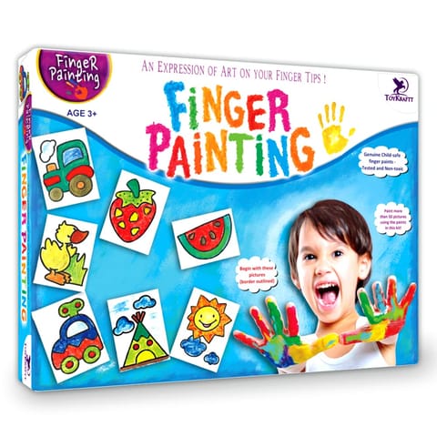 Toykraft Finger Painting Art Activity Kit