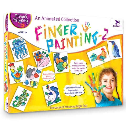 Toykraft Finger Painting Art Activity Kit #2