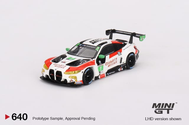 Mini GT BMW M4 GT3 1 Paul Miller Racing IMSA 2023 Sebring 12