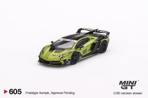 Mini GT Lamborghini LB-Silhouette Works Aventador GT Evo Lime