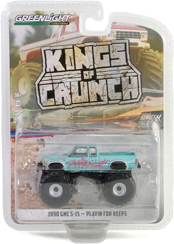 Greenlight Collectibles King Of Crunch - 1990 GMC S-15 Playin For Keeps