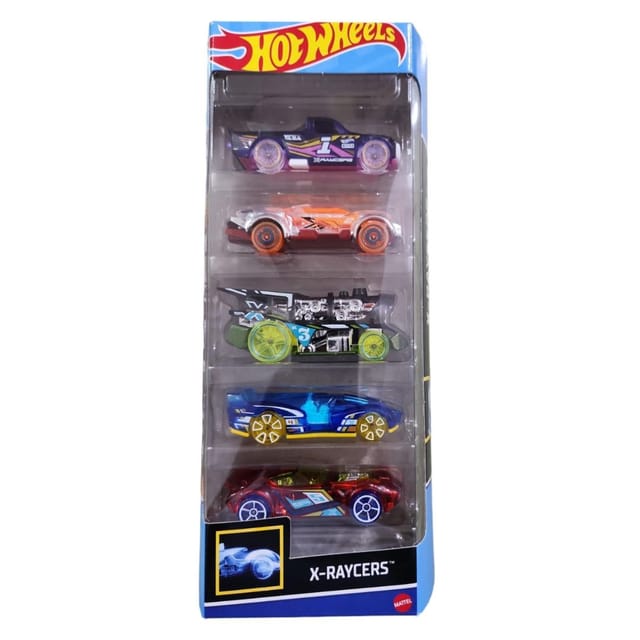 Hot Wheels 5 Car Pack - X-Raycers