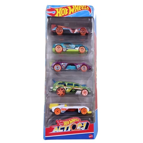 Hot Wheels 5 Car Pack - Action
