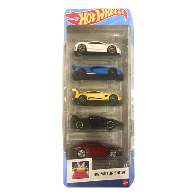 Hot Wheels 5 Car Pack - HW Motor Show