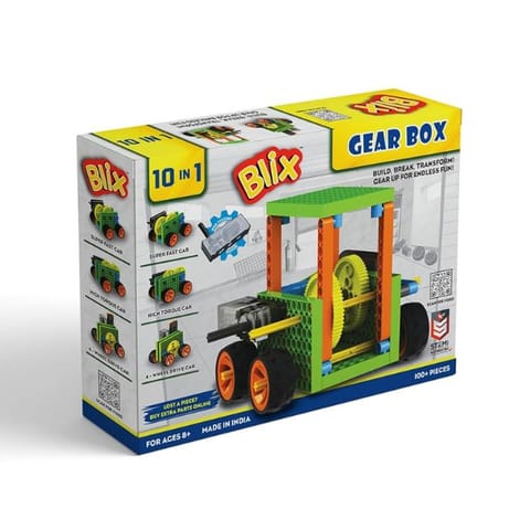 Blix DIY Motorized Gear Box 10 in 1