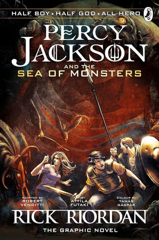 Percy Jackson And The Sea Of Monsters: The Graphic Novel (Book 2) By Rick Riordan